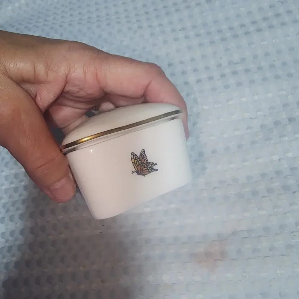 HERITAGE HOUSE EUC VINTAGE WIND UP MUSIC BOX TRINKET JEWELRY BOX